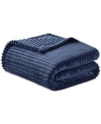 Arch Studio Ribbed Plush Blanket, Full/Queen, Macy's Exclusive