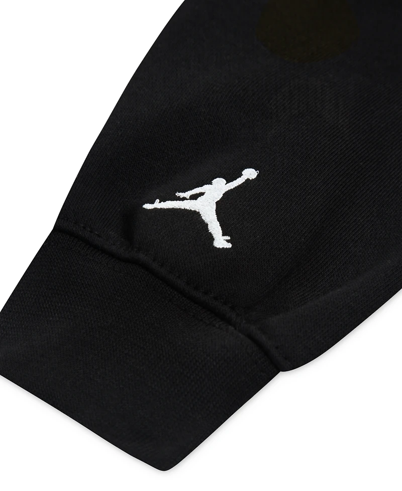 Jordan Little Boys 2-Piece Most Value Player Jumpman Fleece Pullover Hoodie and Pants Set