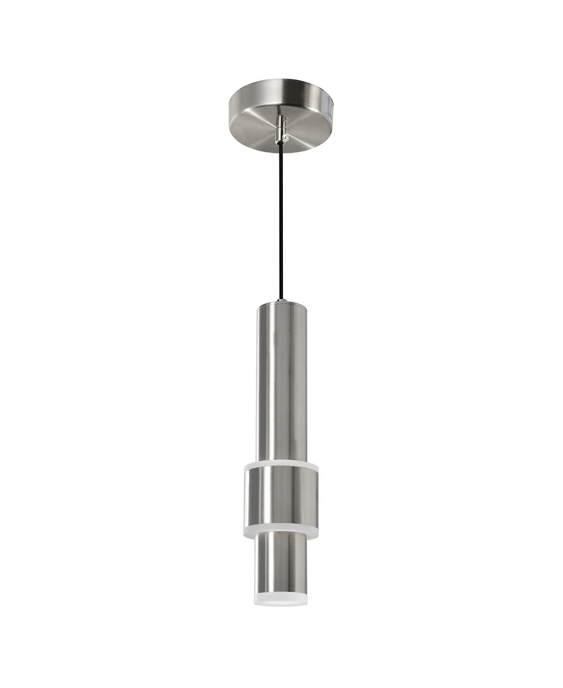 Cwi Lighting 15.5" Metal Lena Led Integrated Mini Pendant