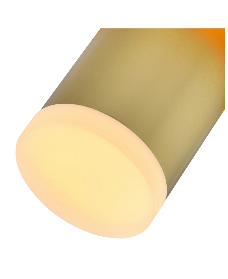 Cwi Lighting 15.5" Metal Lena Led Integrated Mini Pendant
