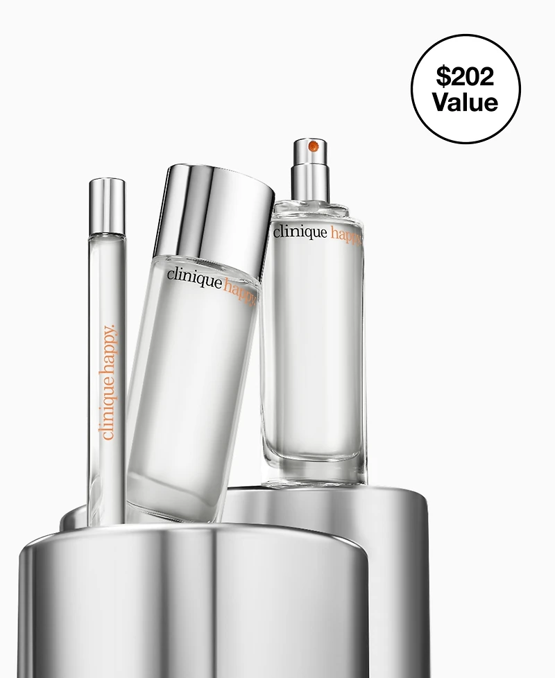 Clinique 3-Pc. Whole Lotta Happy Perfume Gift Set, Created for Macy's
