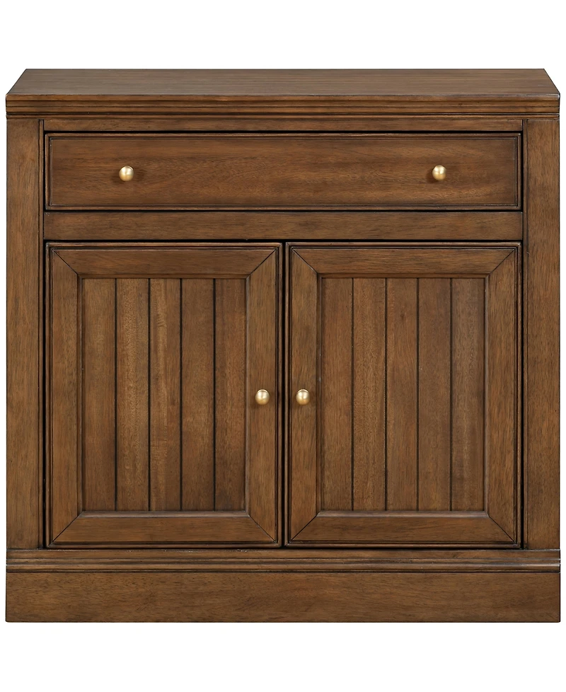 Furniture 31" Wooden Amren 2 Door Base with Drawer