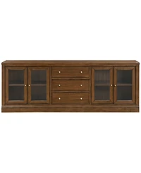 Furniture 85" Wooden Amren 4 Doors Console Table