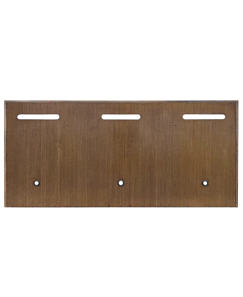 Furniture 65" Wooden Amren 4 Doors Console Table