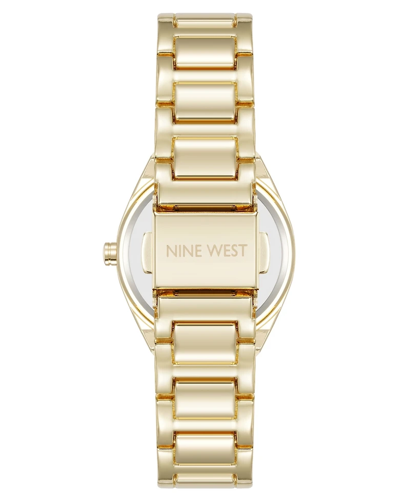 Anne Klein Women's Quartz Minimalist Gold-Tone Metal Alloy Watch
