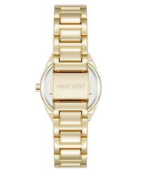 Anne Klein Women's Quartz Minimalist Gold-Tone Metal Alloy Watch