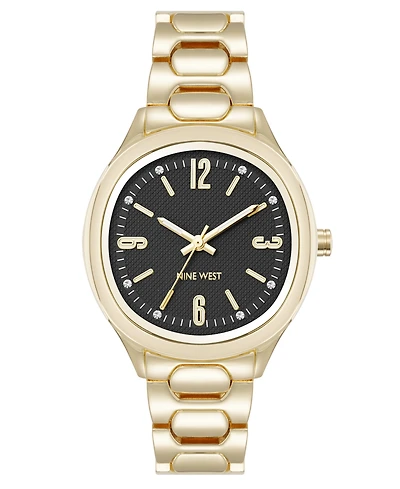 Anne Klein Women's Quartz Unique Gold-Tone Metal Alloy Watch