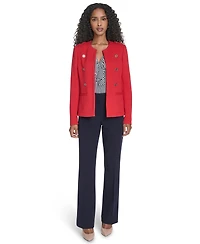 Tommy Hilfiger Women's Twill Jacquard Band Jacket