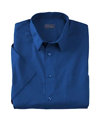 KingSize Big & Tall Wrinkle-Free Short-Sleeve Dress Shirt