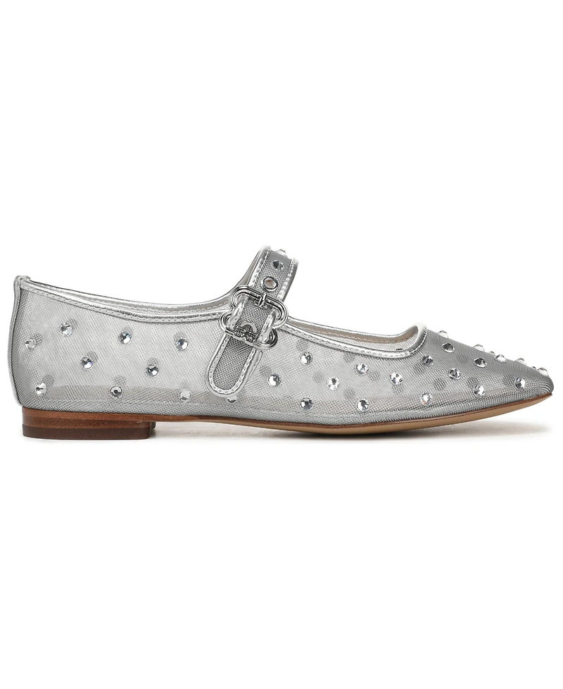 Sam Edelman Women's Michaela Shine Mary Jane Flats