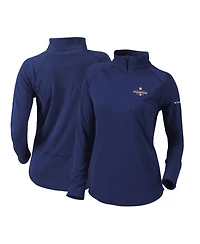 Columbia Women's Navy Houston Astros 2022 World Series Champions Flop Shot Half-Zip Pullover Jacket