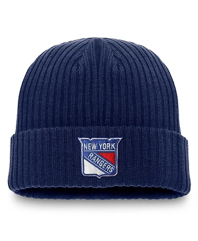Fanatics Men's Navy New York Rangers Component Cuffed Knit Hat