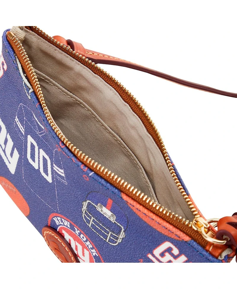 Dooney & Bourke New York Giants Top Zip Crossbody Purse
