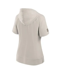 Fanatics Women's Cream Pittsburgh Penguins Authentic Pro Road Fashion Top