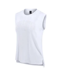 Fanatics Women's White Seattle Seahawks Studio Gym Tank Top