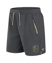 Fanatics Men's Gray Vegas Golden Knights Authentic Pro Rink Performance Shorts