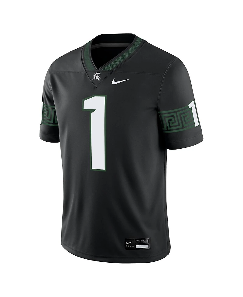 Nike Men's Black Michigan State Spartans Alternate Game Jersey