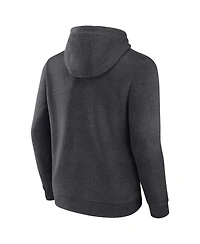 Fanatics Men's Heather Charcoal Los Angeles Rams 2023 Nfl Playoffs Fleece Pullover Hoodie