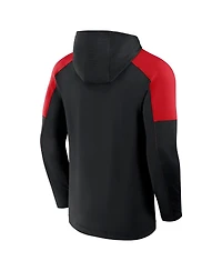 Fanatics Men's Black D.c. United Red Card Transitional Pullover Hoodie
