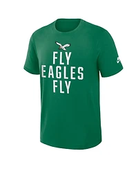 Nike Men's Kelly Green Philadelphia Eagles Direct Handoff Rewind Slub Performance T-Shirt