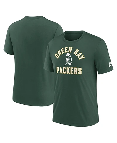 Nike Men's Green Bay Packers Favorable Timeline Tri-Blend T-Shirt