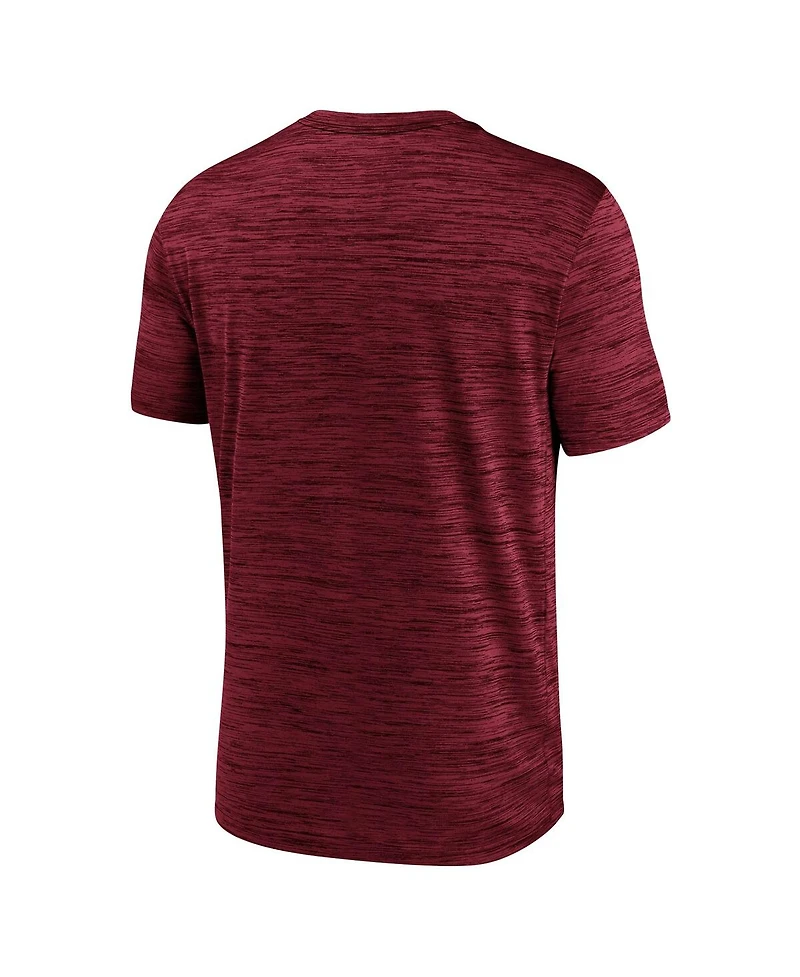 Nike Men's Scarlet San Francisco 49ers Big Tall Primetime Reverse Play Velocity Performance T-Shirt