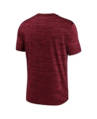 Nike Men's Scarlet San Francisco 49ers Big Tall Primetime Reverse Play Velocity Performance T-Shirt