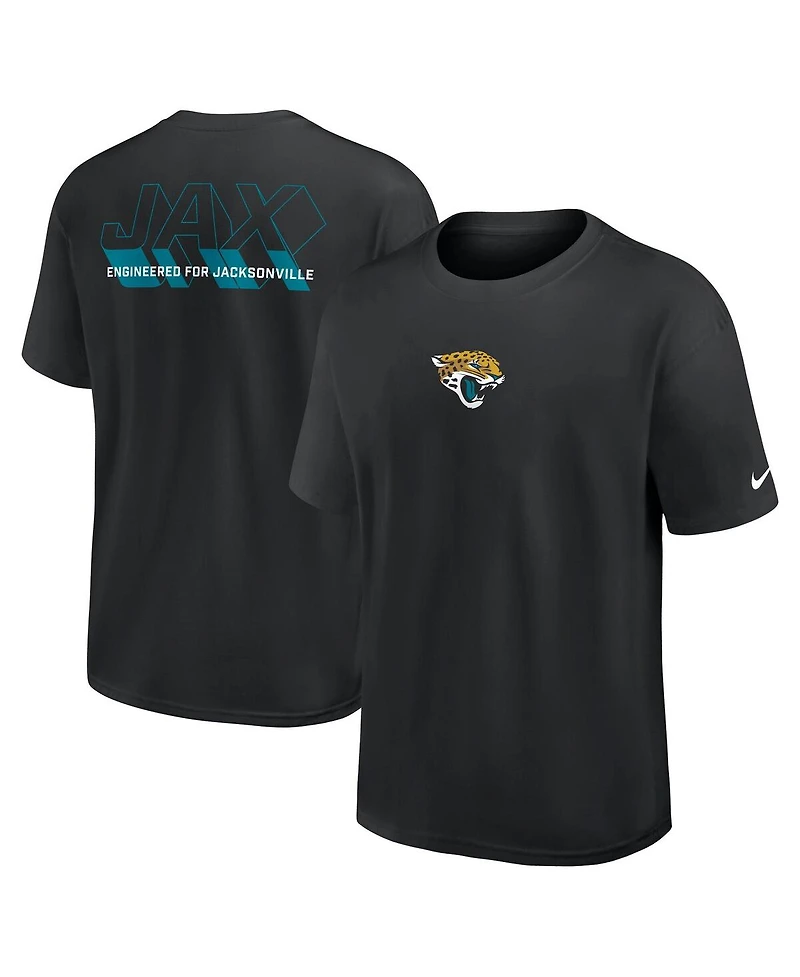 Nike Men's Black Jacksonville Jaguars Dominate the Game Essential Max90 T-Shirt