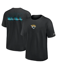 Nike Men's Black Jacksonville Jaguars Dominate the Game Essential Max90 T-Shirt