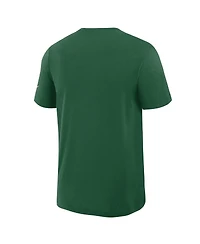 Nike Men's Green New York Jets Left End Run Slub Performance T-Shirt