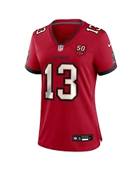 Nike Women's Mike Evans Red Tampa Bay Buccaneers 50th Season Team Game Jersey
