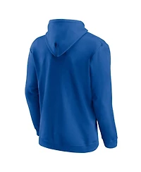 Fanatics Men's Blue Toronto Maple Leaf's 2025 Stanley Cup Playoffs Breakout Fleece Pullover Hoodie