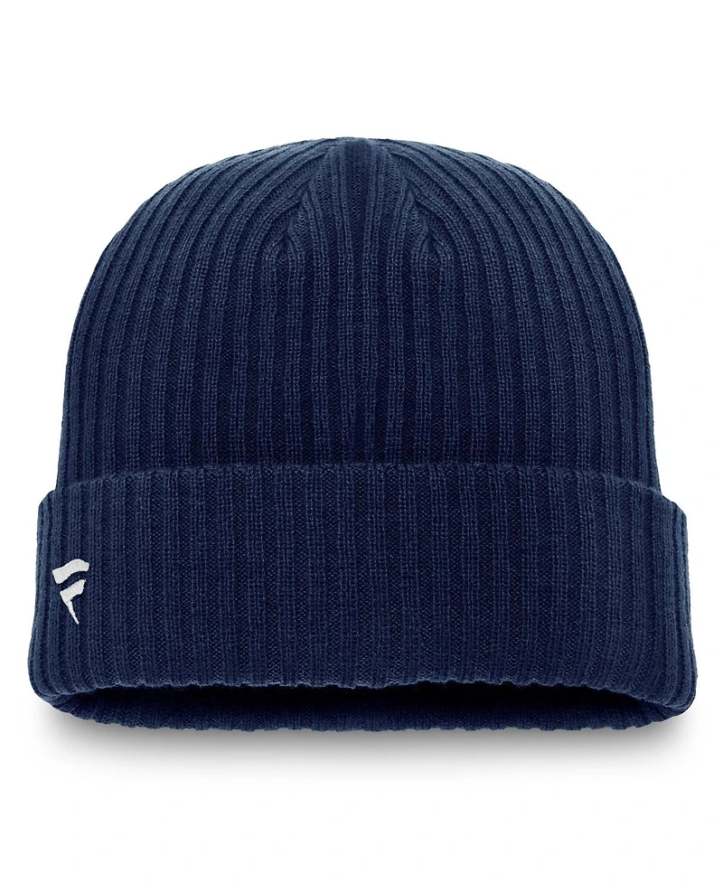 Fanatics Men's Deep Sea Blue Seattle Kraken Component Cuffed Knit Hat