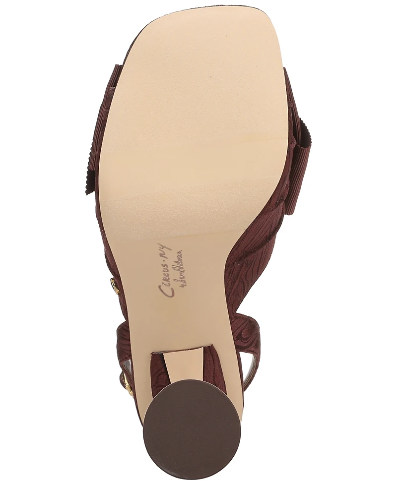 Circus Ny by Sam Edelman Women's Wilma Bow Dress Sandals