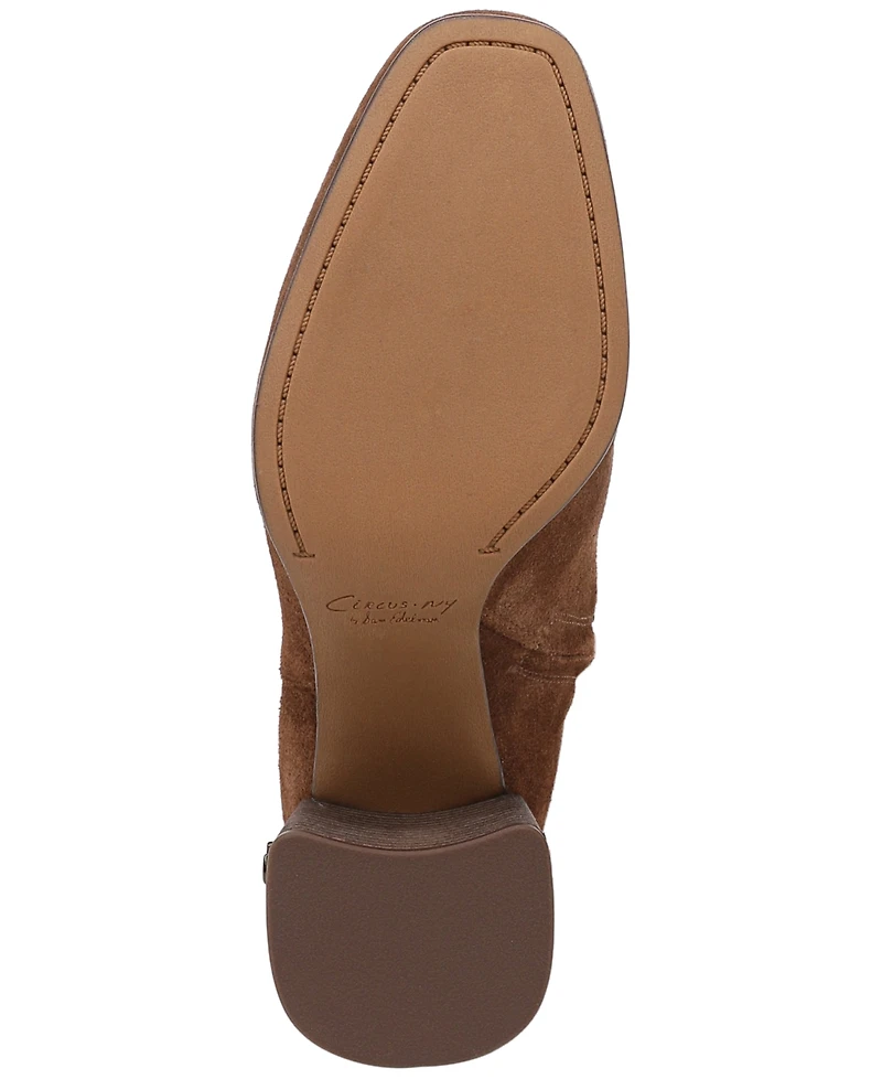 Circus Ny by Sam Edelman Women's Brigid Wide-Calf Over-the-Knee Block-Heel Boots