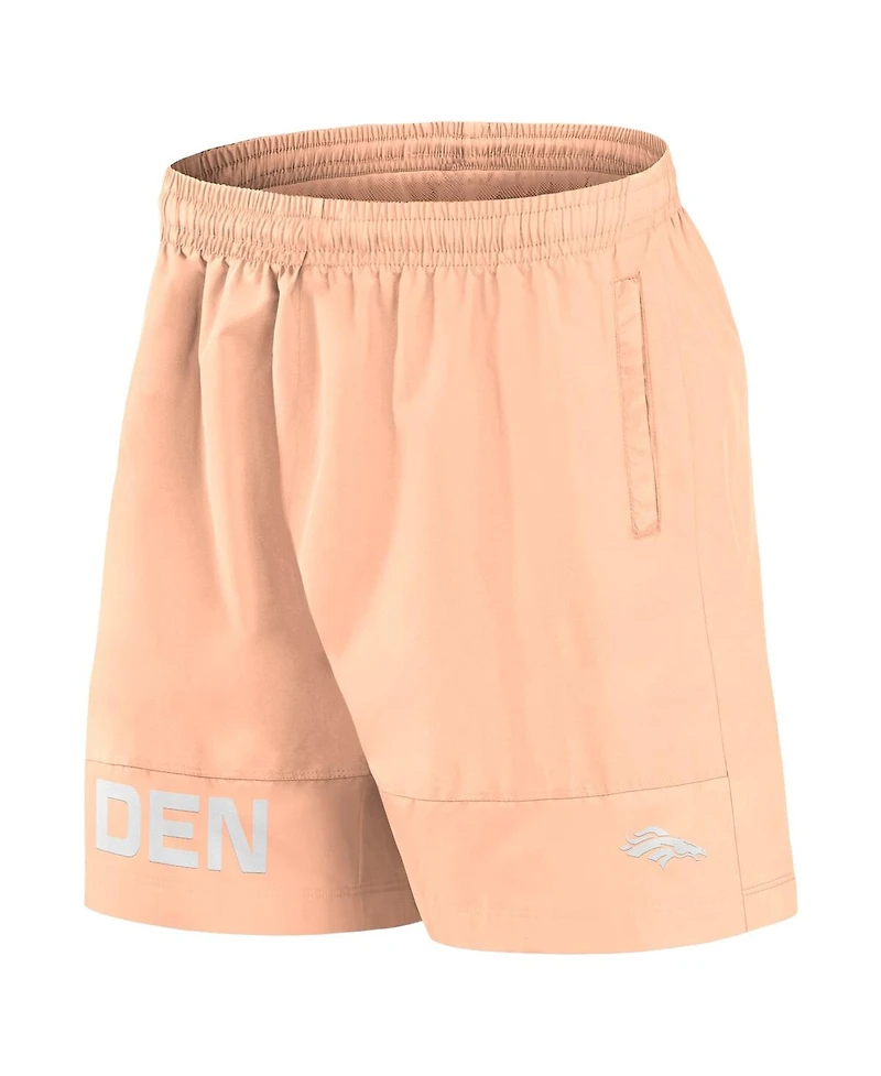 Fanatics Men's Light Pink Denver Broncos Elements Shorts