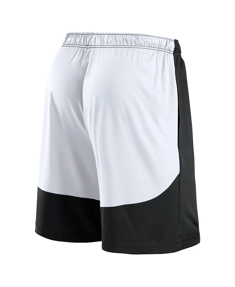 Logo Athletic Men's Black/White Utah Jazz Launch Performance Shorts