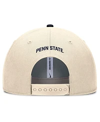 Nike Men's Natural Penn State Nittany Lions Rise Primetime Performance Trucker Adjustable Hat
