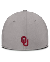 Jordan Men's Gray Oklahoma Sooners Rise Prep Performance Flex Hat