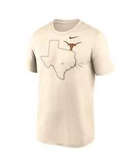 Nike Men's Natural Texas Longhorns Campus Shadow Legend Performance T-Shirt