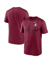 Nike Men's Garnet Florida State Seminoles Campus Shadow Legend Performance T-Shirt