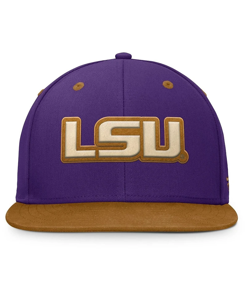Fanatics Men's Purple/Brown Lsu Tigers Noboa Fitted Hat