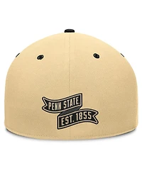 Fanatics Men's Khaki/Black Penn State Nittany Lions Balance Fitted Hat