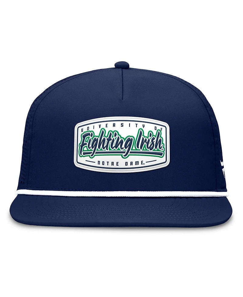 Fanatics Men's Navy Notre Dame Fighting Irish Expedition Rope Adjustable Hat