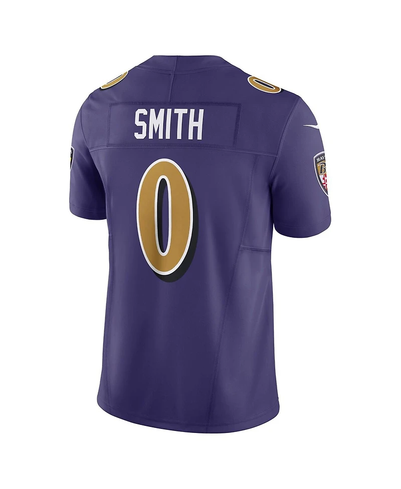 Nike Men's Roquan Smith Purple Baltimore Ravens Alternate 2 Vapor F.u.s.e. Limited Jersey