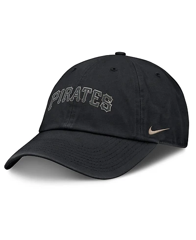 Nike Men's Black Pittsburgh Pirates Camo Pack Club Adjustable Hat