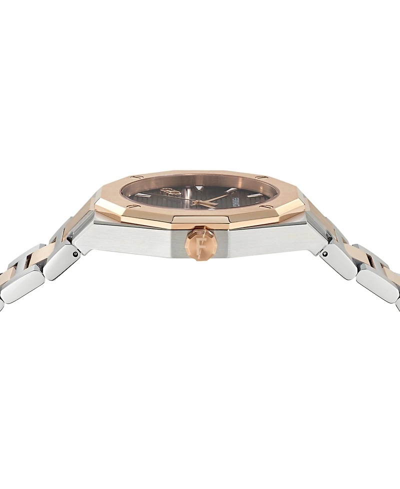 Ferragamo Men's Swiss Edge Two-Tone Stainless Steel Bracelet Watch 40mm