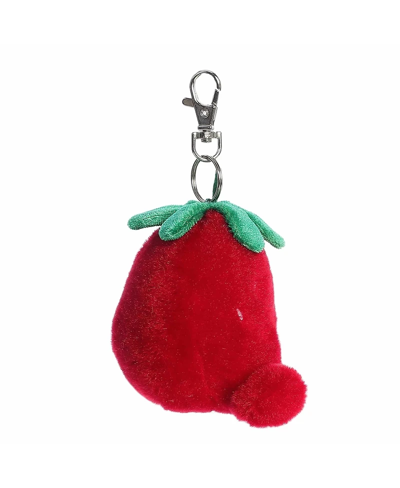Aurora Mini Juicy Strawberry Palm Pals Adorable Clip-On Red 4"