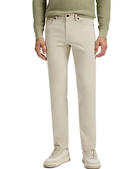 Boss by Hugo Men's Stretch-Cotton Moleskin Slim-Fit Pants