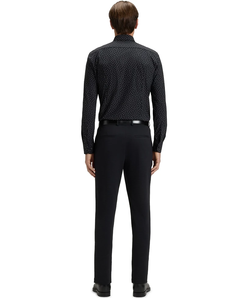 Boss by Hugo Men's Slim-Fit Performance-Stretch Jersey Dress Shirt